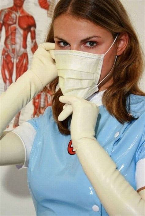 nurse handjob gloves